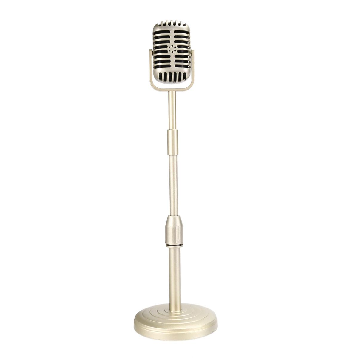 Vintage Desktop Microphone Prop Model with