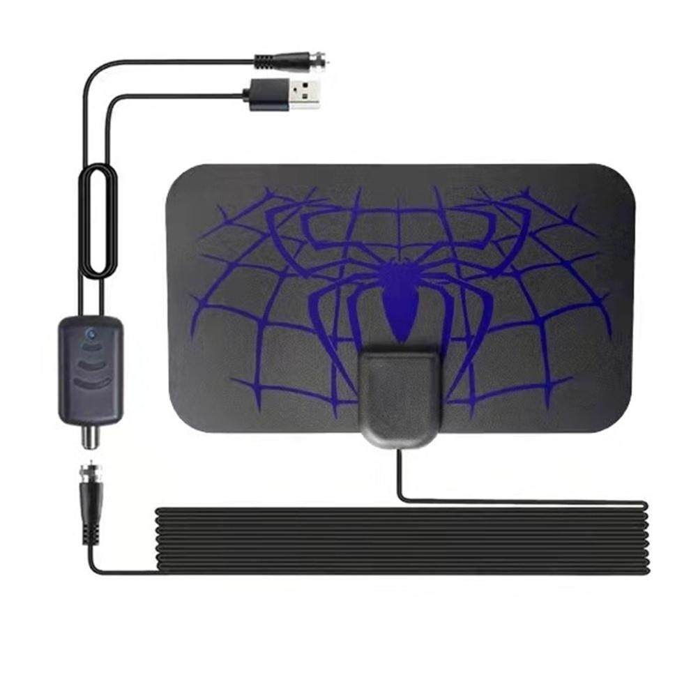 Indoor Digital HDTV With Detachable Signal Amplifier Converter Free Full HD Channels Der-Texture