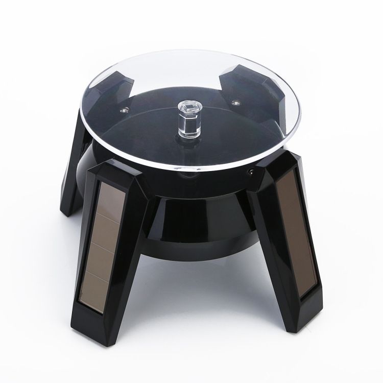 9cm UFO Solar Rotating Display Stand