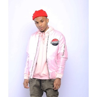 Satin Bomber Jacket - Pink