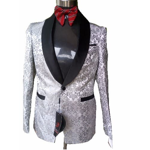 Flowered Suit - Ash