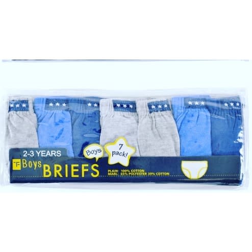 Fboys Cotton Hipster Briefs - Multicolour - 7 Piece