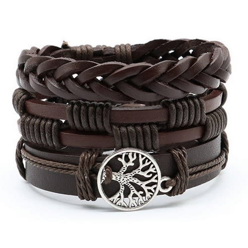 Unisex Braided Bracelets - Set Of 3