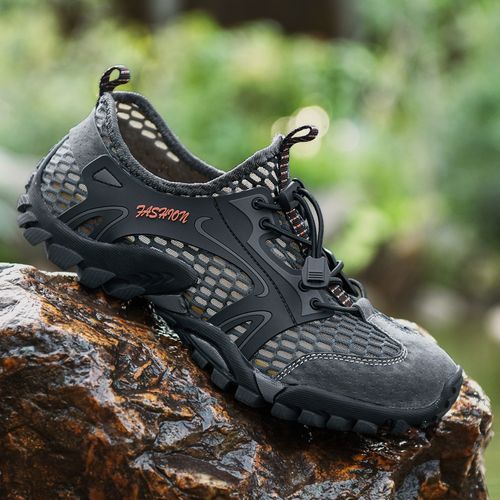 2021 Men's Hiking Shoes-grey