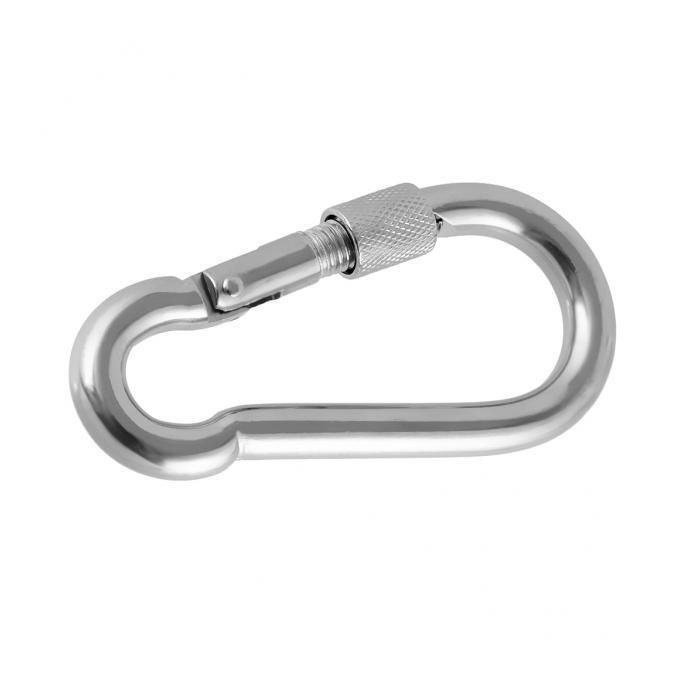 5xStainless Steel Boat Carabiner Snap Hook Fitting Shade Sail Boat