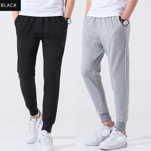 2-in-1 Thick Joggers Pant (Grey & Black)