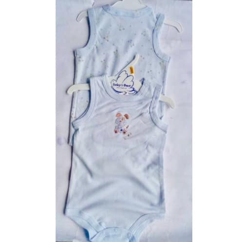 2 Pack Sleeveless Bodysuit