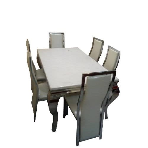 Marble Dinning Table With 6 Chairs