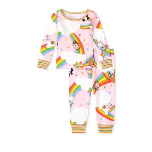 Girls Koala Rainbow Pyjamas Set