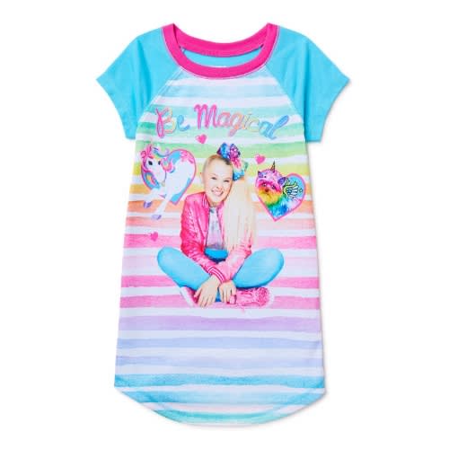 Nickelodeon Jojo Siwa Live Your Dream  Nightgown- Size Run Small