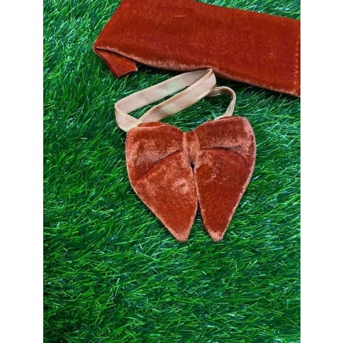 Simple Orange Classic Men's Bow Tie