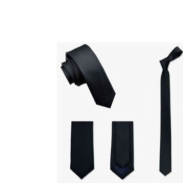 Skinny Tie- Black