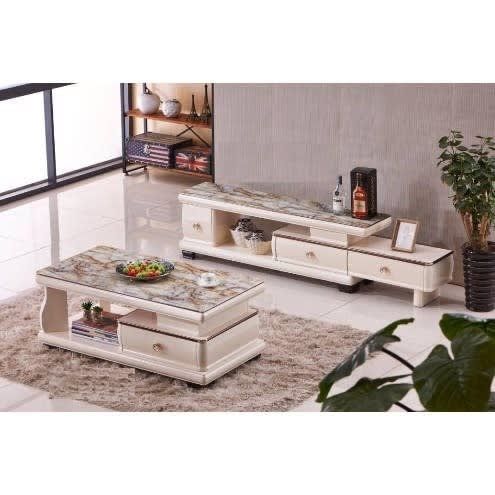 Marble Television Console & Center Table