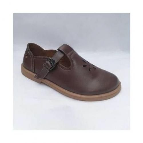 Unique Unisex Back To School Shoe-brown