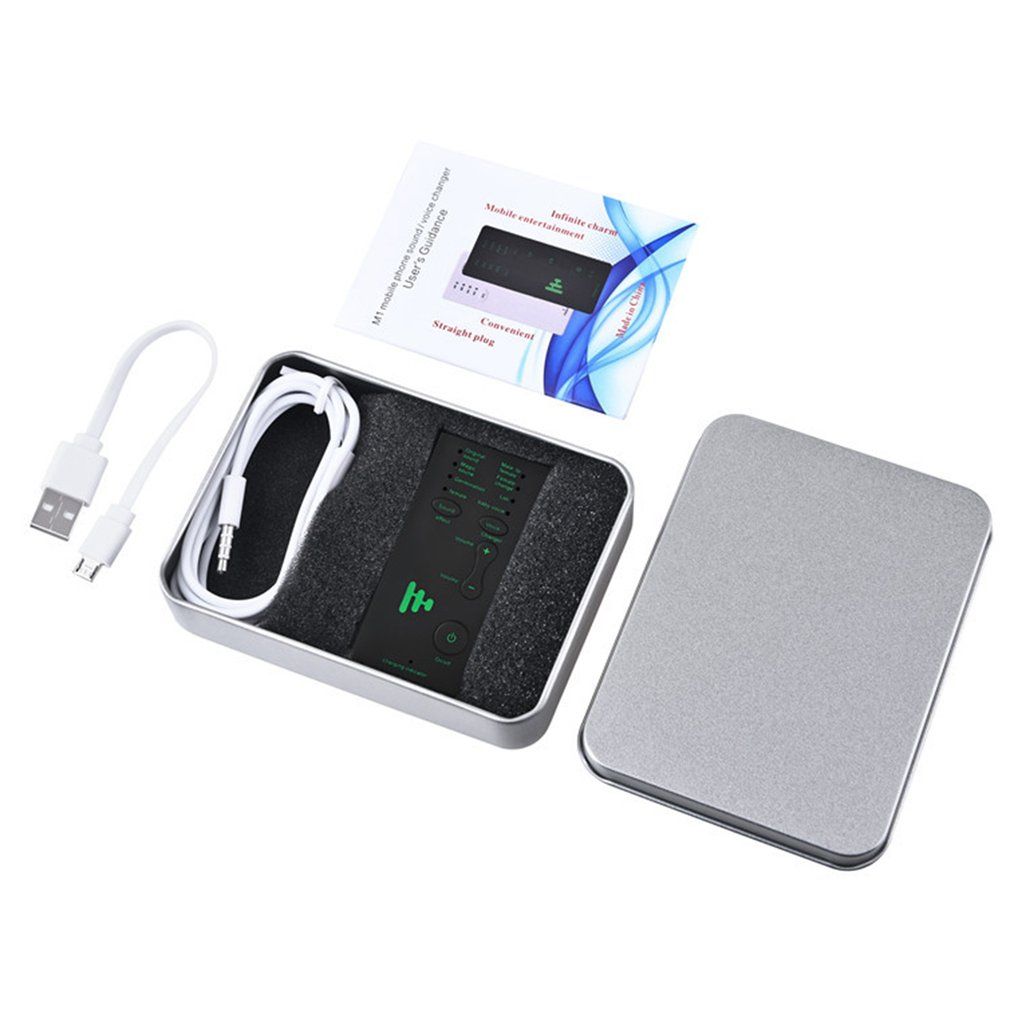 Voice Changer Adapter Portable Microphone Game Disguiser PUB
