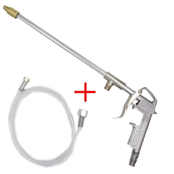 Pneumati   Leaning   Engine Water     Oil  Hannel  Leaning  -silver-Washing Gun
