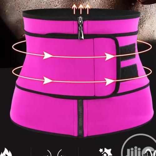 Tummy And Waist Tummy  Control Women's Waist Trainer (Pink)