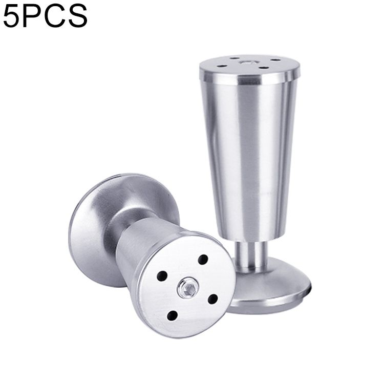 5 PCS Stainless Steel Thickened Adjustable Cupboard Foot