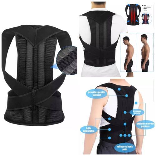 Back, Lumber, Neck & Shoulder Posture Corrector/support For Men & Women