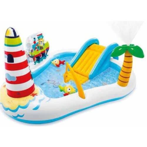 Inflatable Fishing Fun Play Center For Kid's Pool