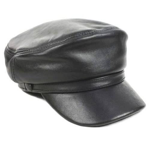 Men's Leather Cap
