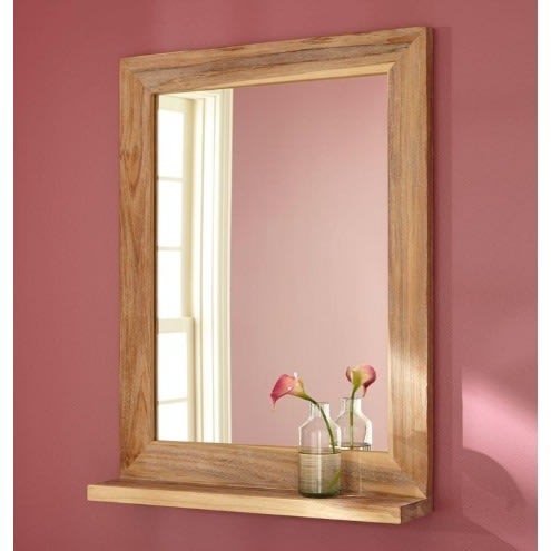Simple Wall Mounted Framed Mirror