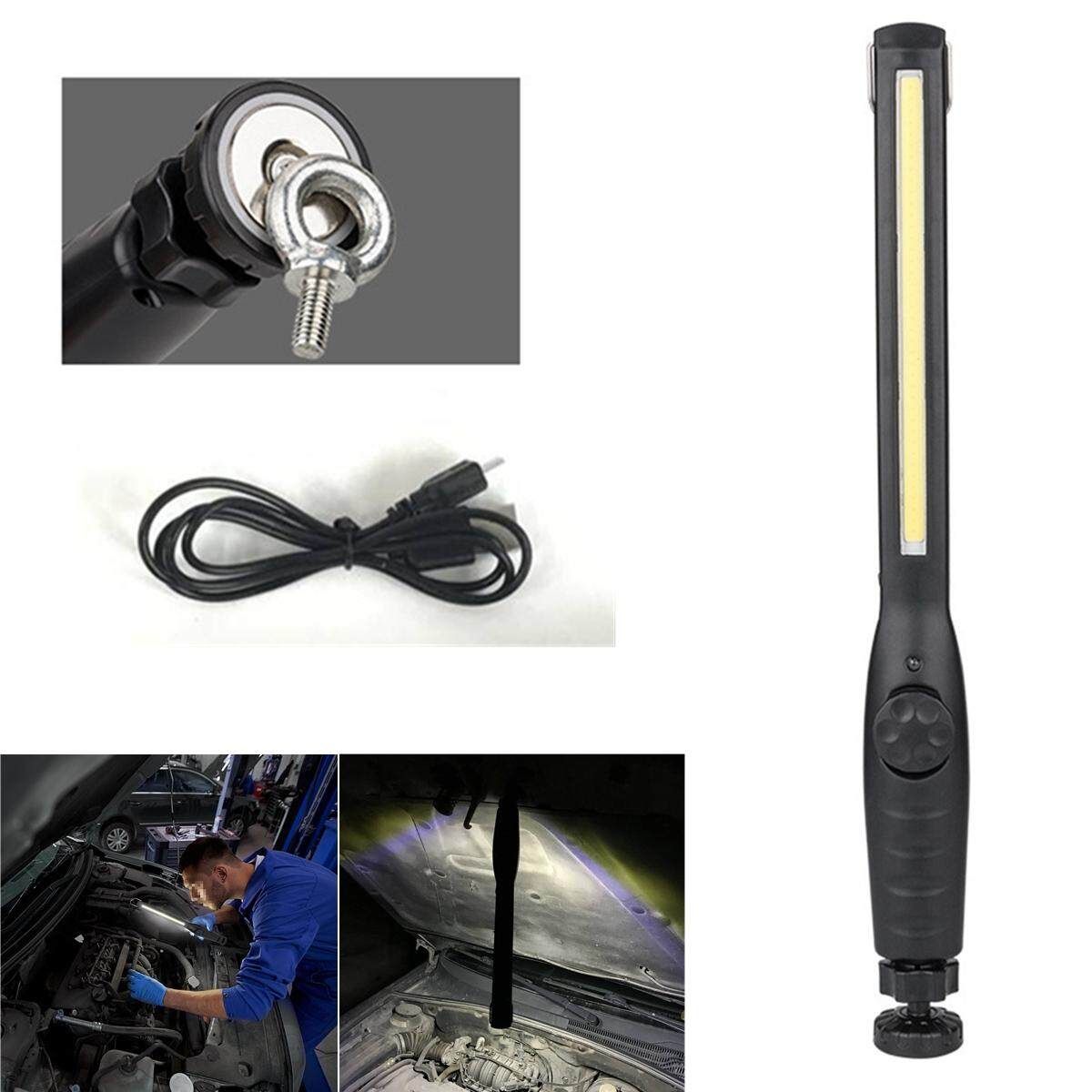 360° USB Rechargeable COB LED Slim Light Flashlight 3000MA 3.7V Magnetic Base Astro Pneumatic 410 Lumen Rechargeable COB LED Slim Light 40SL