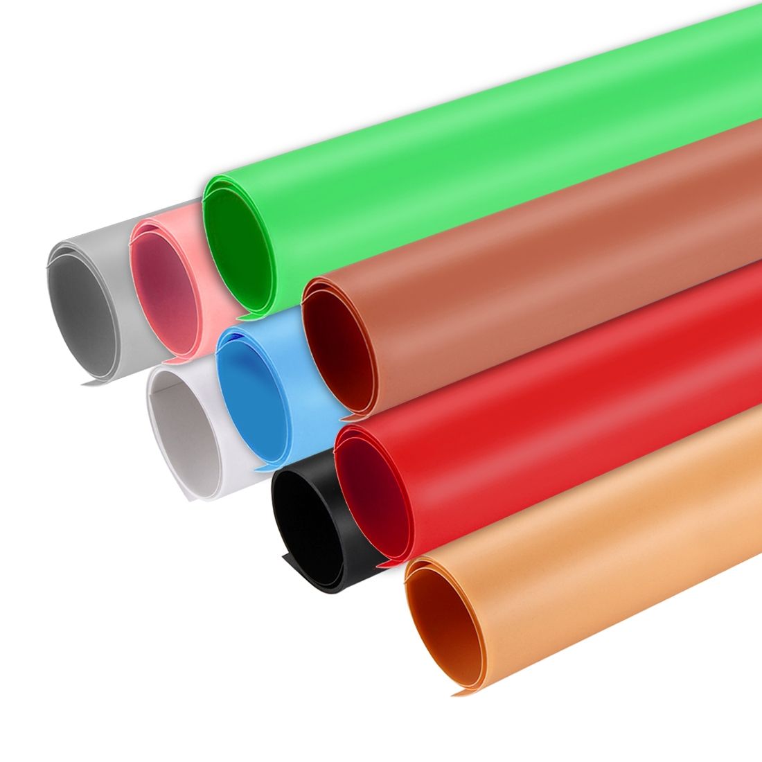 Photography Background PVC Paper For Studio Tent Box, Size: 73.5cm X 37.5cm(White)