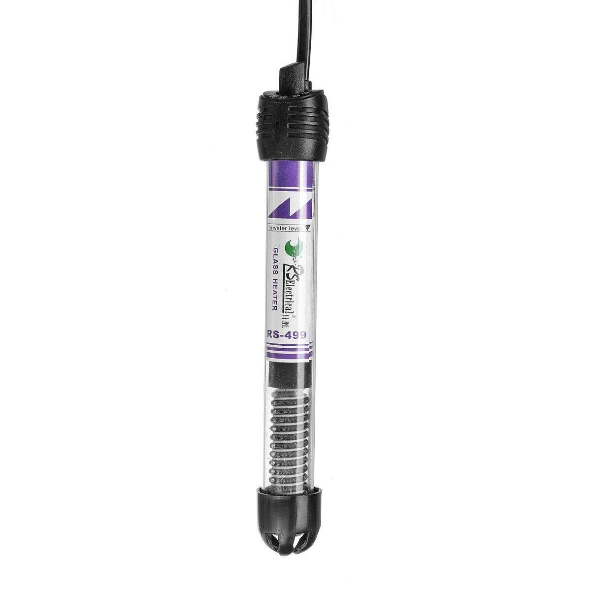 25W-300W Adjustable Aquarium Fish Tank Water Heater Submersible Anti-Explosion 50W
