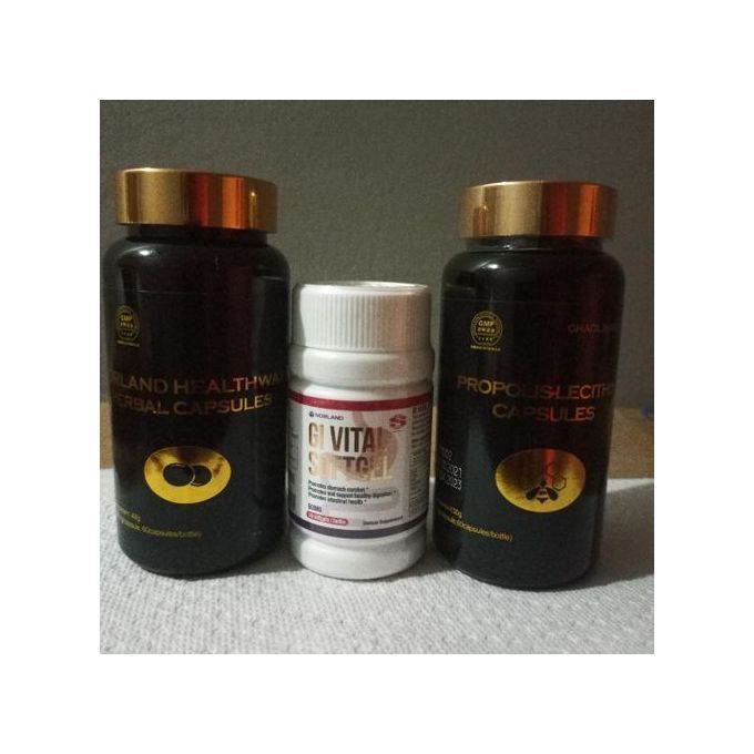 Herbal ,GI Vital & Propolis Capsules - Fatty Liver & Hepatitis