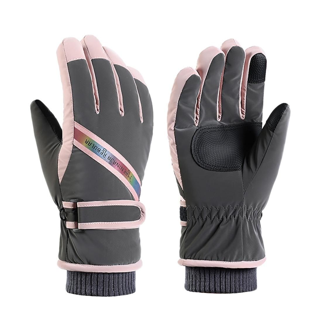 Ski Gloves for Women Ultralight Waterproof Winter Warm