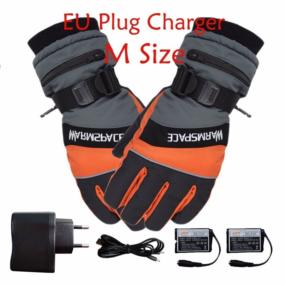 (EU Plug Orange Msize)Winter USB Hand Warmer Electric