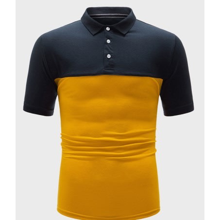 Colorblock Slim Fit  Polo Shirt
