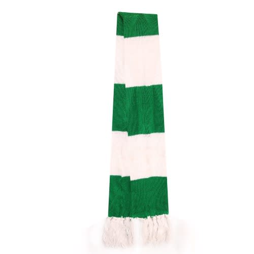 Customized Knitted Nigeria Independence Day Mufflers - Nigerian Green