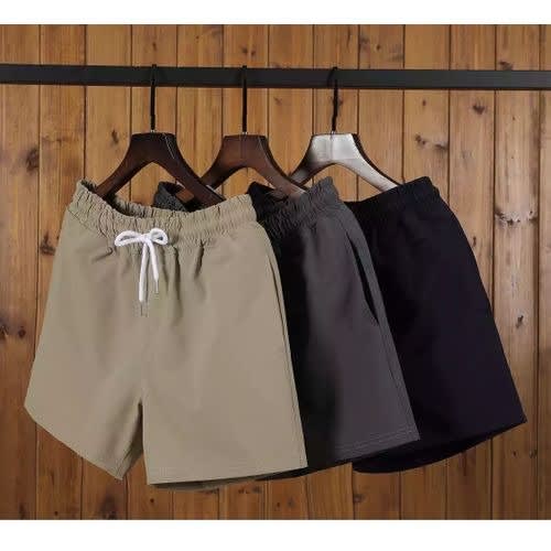 3 Sets Of Men's Simple And Casual Cargo Short