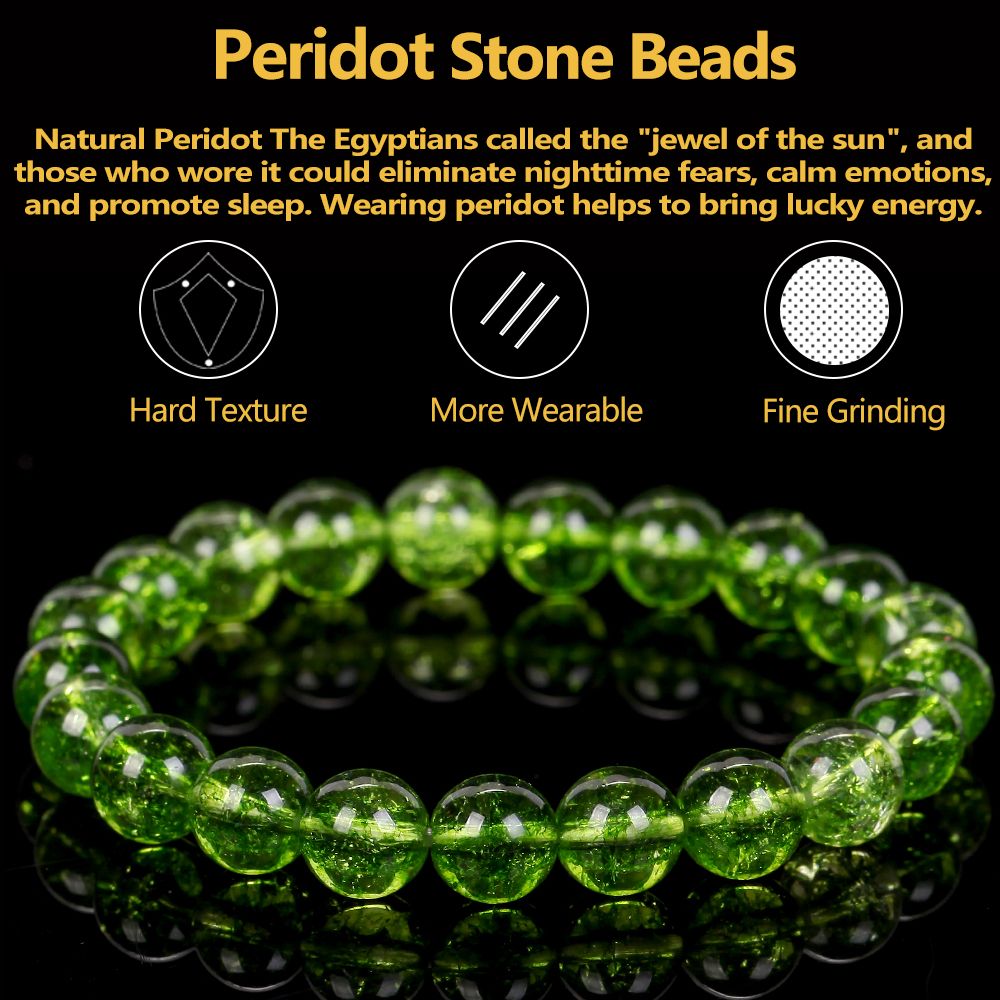 Natural Stone Let Amethysts Turquoises Tourmalines-Peridot