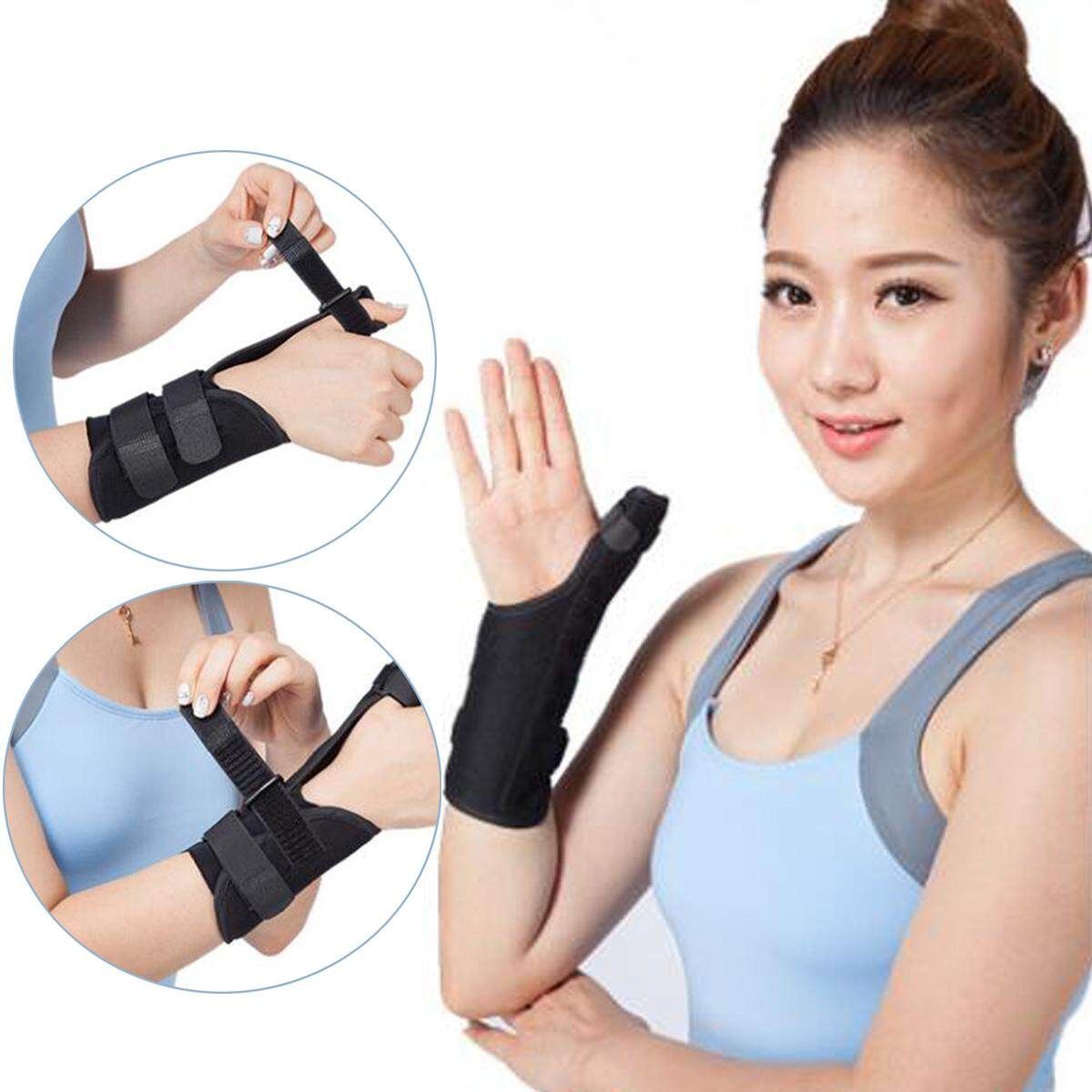 Thumb Spica Wrist Splint Brace Sports Strap Stabiliser Arthritis Injury L L