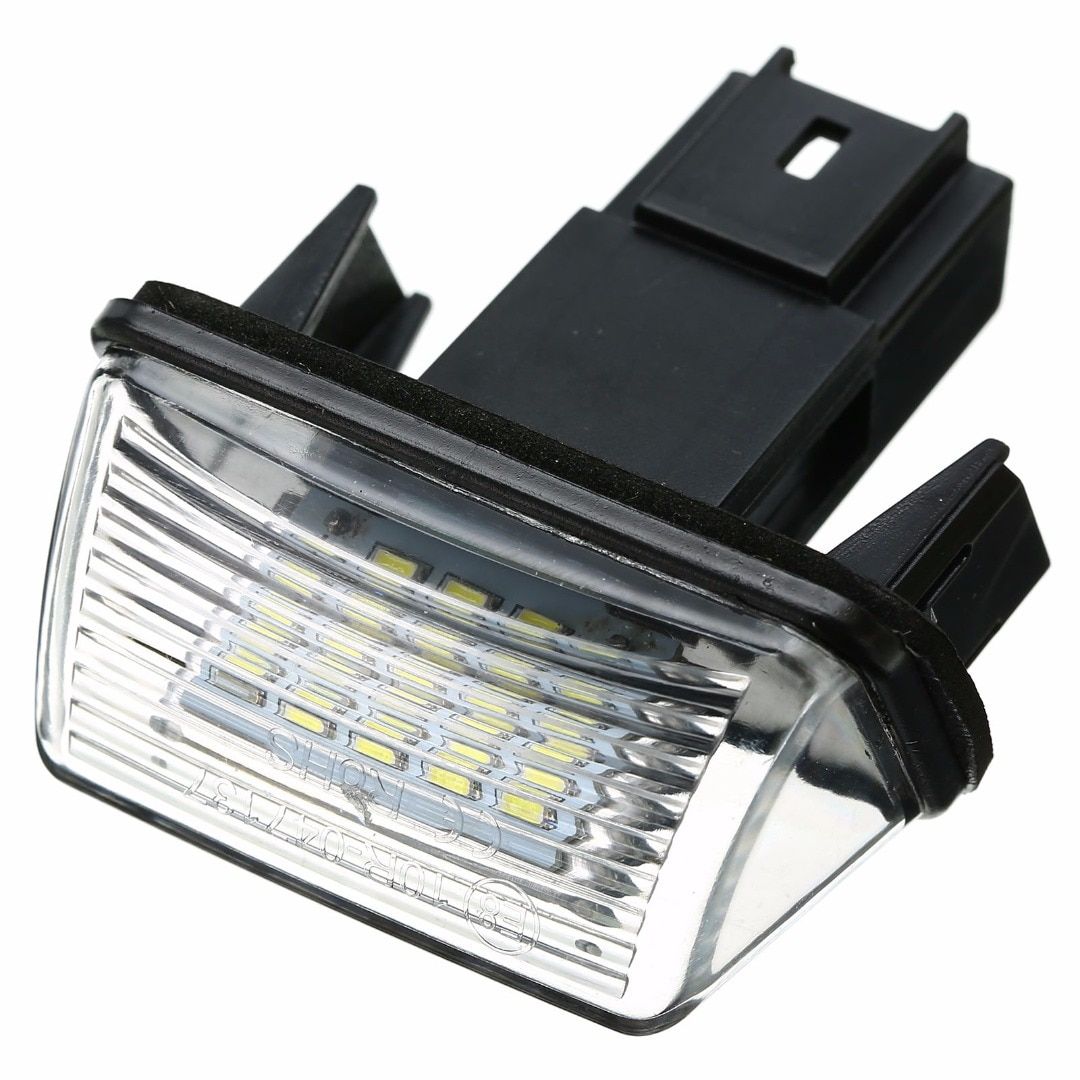 1pc 12V 18LED Car License Plate Light 12V 6500K Lamp For Peugeot 206 207 307 308 406 407 For