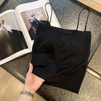 Women's beauty back camisole women's fixed chest pad suspender wrap vest