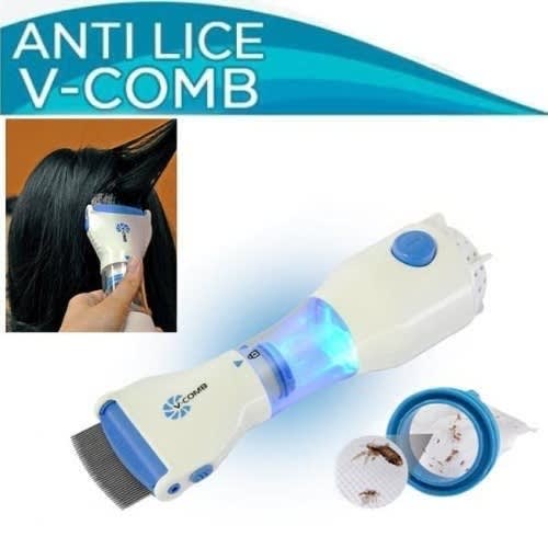 Chemical-Free Head Lice Treatment Comb