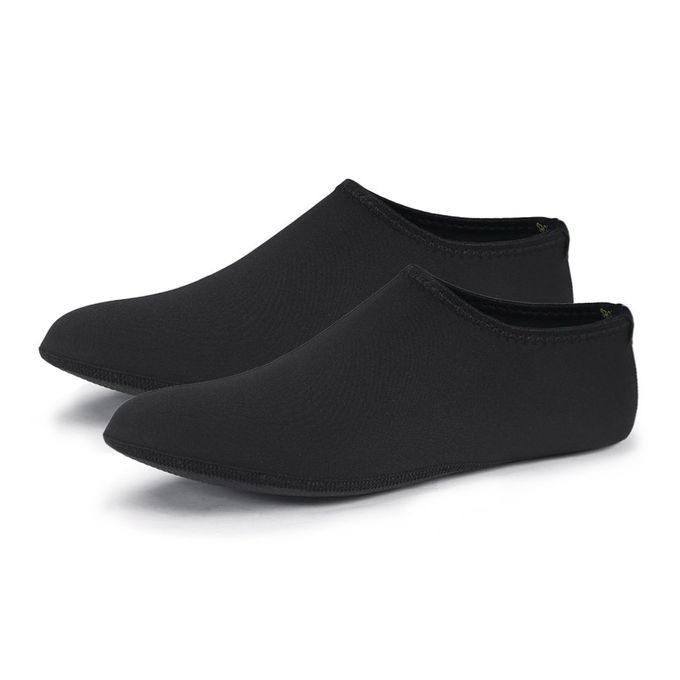 Men Women Diving Socks Soft-sole Outdoor Swimming Shoes Breathable Beach Socks Black
