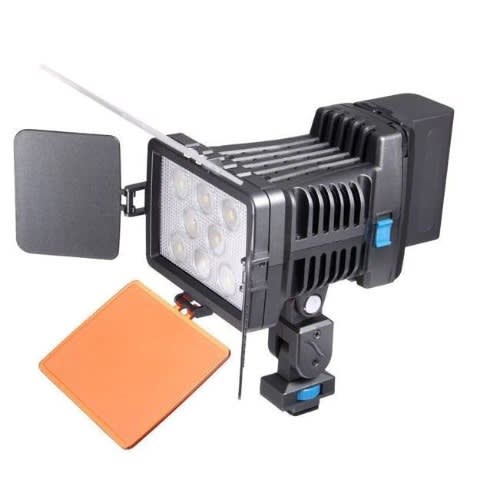 Professional 8 Supper Led Video Light Led-5080 For Canon Nikon Pentax Dslr Camera Camcorde