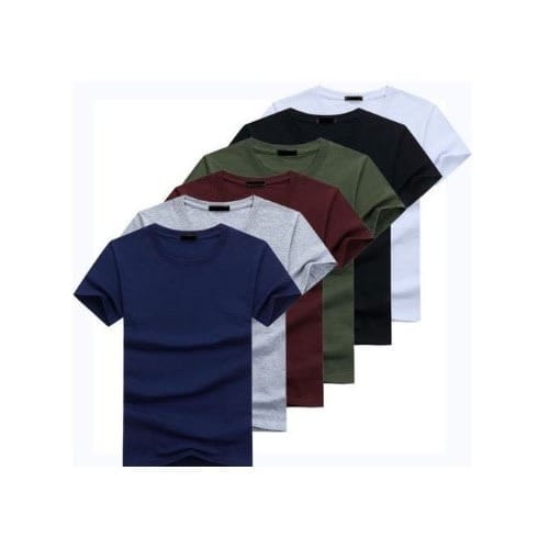 6in1 Roundneck Unisex Plain Polo