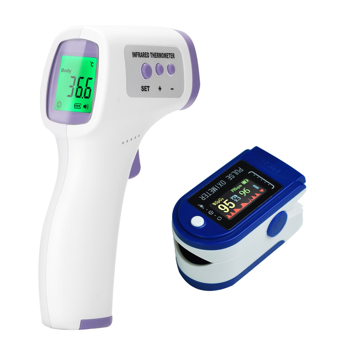 Blood Oxygen Finger Pulse Oximeters Digital Fingertip