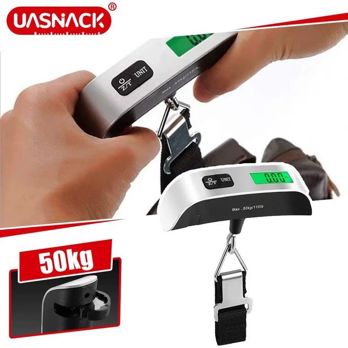 Portable Digital Travel Luggage Weighing Scale, 1 Pc