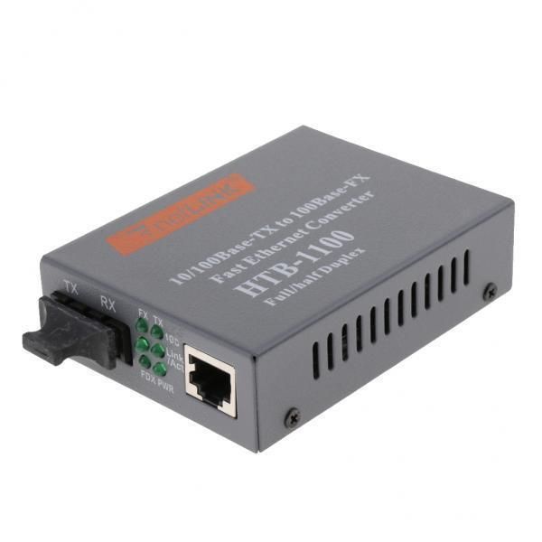 2X 100Mbps RJ45 External Ethernet  Converter,