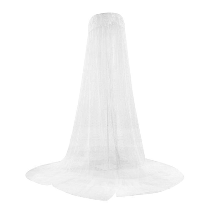 Dome  Net Breathable Hanging Bed Canopy Home Bedroom Baby Adults White