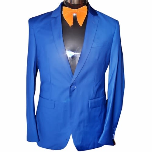 Ceremonial Royal Blue Suit