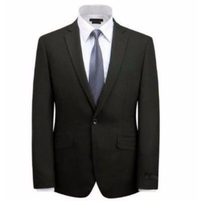Fitted Smart Suit - Black
