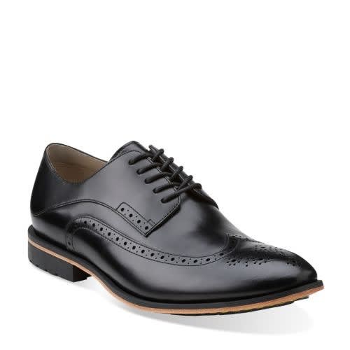 Gatley Limit Black Leather Shoes